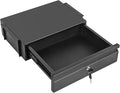 Under Desk Drawer 15.7" x 11.8" x 4.3", Under Desk Pull Out Drawer with Lock and Keys, 4.3” & 7.5” Optional Bracket Height, S