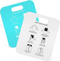 Cabilock Shirt Folding Board Adult Size 12X10 Inch Clothes Folder Laundry Organizer 2-Pack T-Shirt Folding Tool for Neat and 