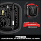 CRAFTSMAN V20 Tire Inflator Portable Air Compressor, Car Air Pump, 3 Modes Tire Pump: Cordless, 120V Corded, and 12V Car Adapter, Battery Sold Separately (CMCE520B)