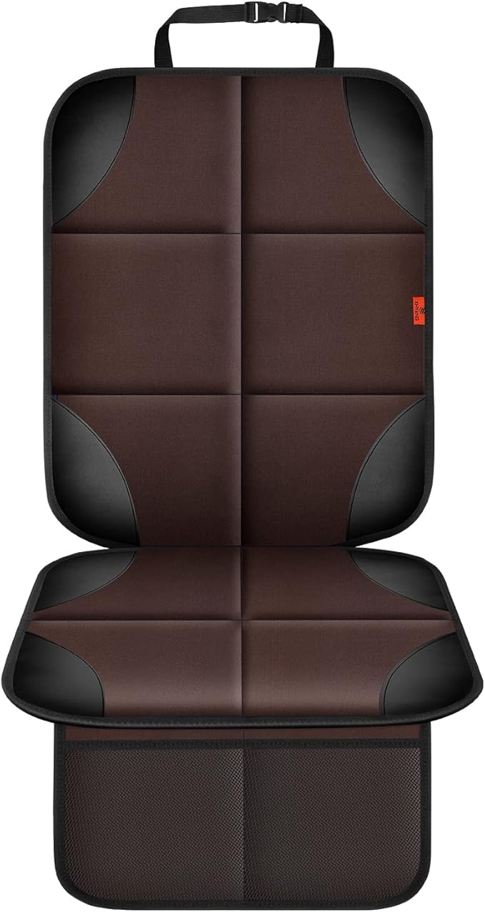 Car Seat Protector 1 Pack Car Seat Cushion Mat Thickest Padding,Waterproof 600D Fabric Car Seat Covers for Non-Slip Backing M