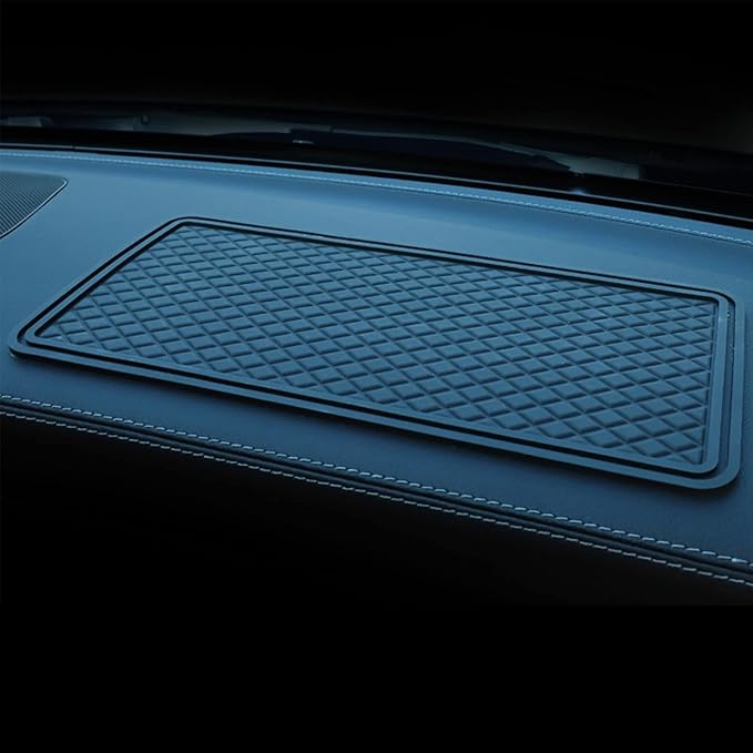 1 PC Car Dashboard Non Slip Mat, 11.8In x 5.7In Anti-Slip Phone Hold Dashboard Sticky Pad for Radar Detector, Cell Phone, Key