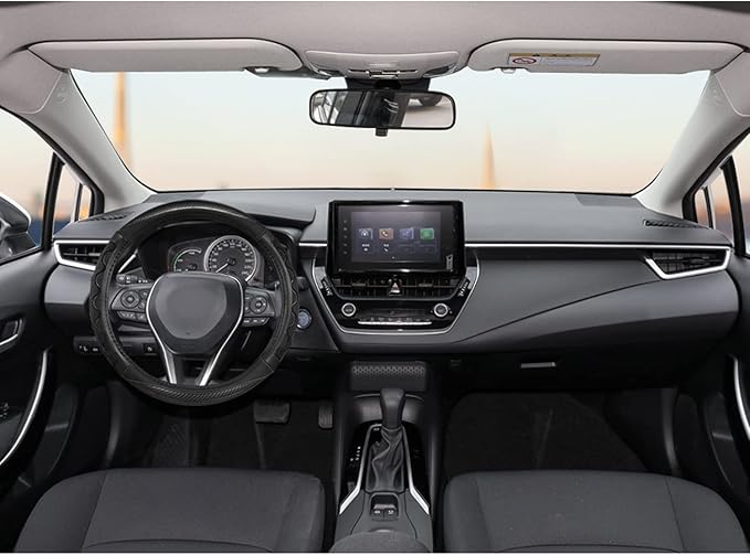 GIANT PANDA Steering Wheel Cover for Toyota, Auto Car Steering Wheel Cover for Toyota Highlander Rav4 Corolla Camry,Standard 