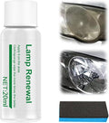 Auto Long-Lasting Effective Headlight Repair Fluid, Car Headlight Restoration Kit Headlight Cleaner and Cleaning Sponge, Auto