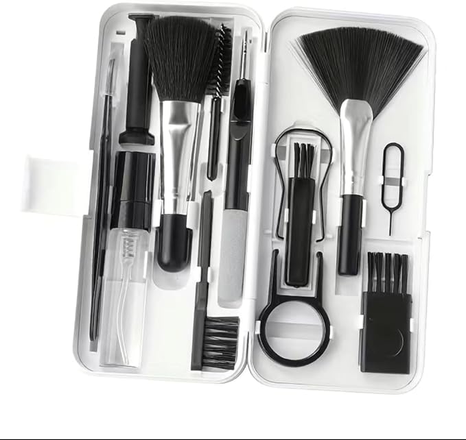 ImmacuKit 18-in-1 Electronic Device Cleaning Kit with Magic Cleaner Gel -Use On Phone, Earbuds, Laptop, Keyboard, Smart Watch
