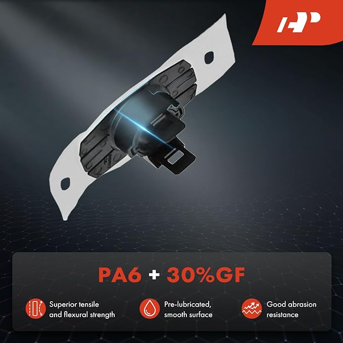 A-Premium 4-PC Parking Assist Sensor Retainer Bezels Compatible with Toyota Models - Prius 2018-2022, RAV4 2019-2022, Highlander 2020-2022