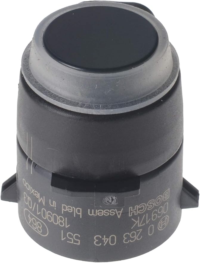 BOSCH 0263043551 Ultrasonic Parking Sensor - Compatible with Select Buick Enclave; Cadillac Escalade; Chevrolet Express, Silv