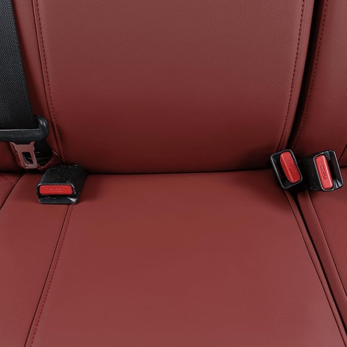 EKR Custom Fit Tacoma Front Car Seat Covers for Select Toyota Tacoma (Petrol & Hybrid) 2024 2025 2026 Double cab SR,SR5,TRD S