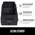GORILLA GRIP Large Capacity Sturdy Trunk Storage Organizer, Slip and Water Resistant Collapsible Organization Container for
