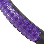 Flying Banner car Steering Wheel Cover Gel Massage Velvet Cool Warm Universal Size 15 inches SUV Truck Anti Slip Odorless Sum