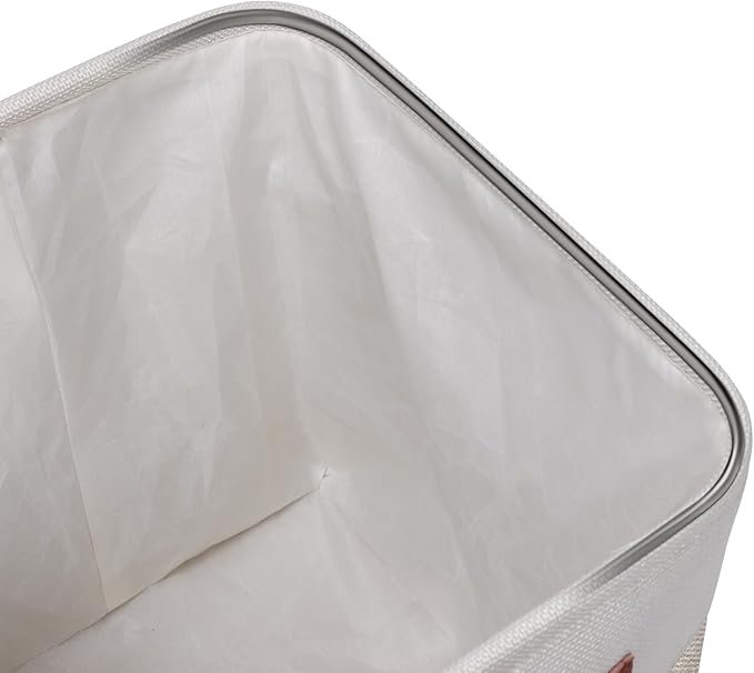 Kntiwiwo Fabric Storage Cubes 10.5”x10.5”x11” Cube Storage Bins for Closet Organizers and Storage Shelves Foldable Storage Bi