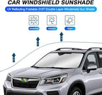 KUST Windshield Sun Shade for Subaru Forester 2014-2018 Sunshade Window Sun Visor Protector Foldable Blocks UV Rays Keep Your Car Cool