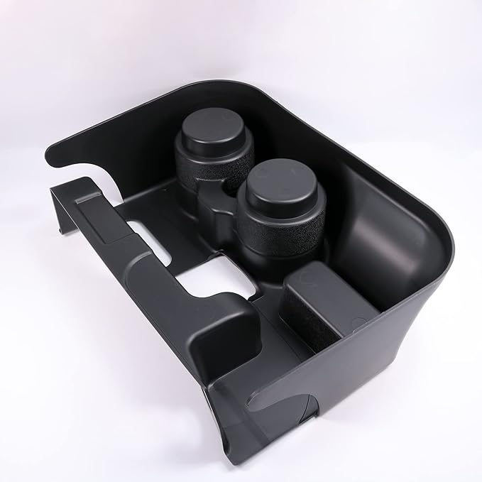 DICMIC Center Console Armrest Add-on Cup Holder for 2003-2012 Dodge Ram 1500 2500 3500