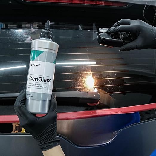CARPRO CeriGlass Glass Polish and Cleaner Compound - 500ml (17oz)