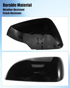 91059AJ210 Rearview Mirror Cover Fit for Subaru Forester 2014-2018 Impreza XV Crosstrek 2012-2014 Replace 91059AJ200 91059FJ000, Mirror Cap Glossy Black Left Drive Side