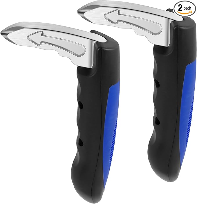 2 Pack Car Handle Assist for Elderly, Car Door Handle with Anti-Slip Grip, Portable Auto Cane 3-in-1 Vehicle Support Handle f