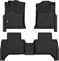 VIWIK Car Floor Mats for Toyota Tacoma 2005-2015, Automotive All Weather Floor Liners for Toyota Tacoma, TPE Rubber Car Mats Front & Rear Non-Slip Odorless