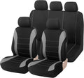 Foneso Car Seat Covers, 100% Breathable with Composite Sponge Inside, Airbag Compatible Universal Fit Accessories Auto for Ca
