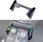 JKCOVER Center Console Gear Shift Organizer Tray Compatible with Jeep Wrangler JL/JLU 2018-2023 2024 2025 and Jeep Gladiator JT Truck 2020-2022 2023 2024 2025 Storage Box Accessories (Not for JK/JKU)