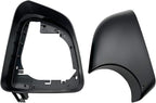 Replacement For Tesla Model Y Left Side Wing Mirror Cover and Mirror Frame Set Lower Holder Housing Tray Cap Driver Rearview Mirror Cover 2020 2021 2022