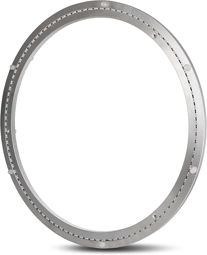 18 Inch Lazy Susan Heavy-Duty Aluminium Alloy Rotating Bearing Lazy Susan Hardware- Mute Bearing Turntable Ring Hardware for 