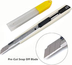 Umaki Automotive Vinyl Wraps Tools Tint Film Kit with 2 Pairs Vinyl Wrap Gloves, 4inch Felt Squeegee, Scraper, Edge Trimmer, Black Utility Vinyl Knife