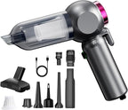 Car Vacuum，Handheld Car Vacuum Cleaner Cordless，20000Pa Vacuum Portable Cordless Powerful 120W Brushless Motor & 60 Min Runti
