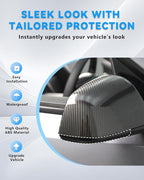 Mirror Bottom Cover for Tesla Model Y 2018-2025, Right Passenger Side Rearview Mirror Lower Base Caps, Tesla Model Y Mirrors Cover Bottom Trim Replacement Accessories（Right）