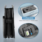 Collapsible Trunk Organizer & Diaper Changing Station, Baby Diaper Caddy Organizer with Movable Dividers, Easy-to-Reach for