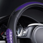 Flying Banner car Steering Wheel Cover Gel Massage Velvet Cool Warm Universal Size 15 inches SUV Truck Anti Slip Odorless Sum