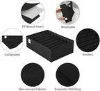 4 Packs T-shirt Drawer Organizers for Clothing,8 Grids Compartment Wardrobe Storage Box, Washable Clothes Organizer for Folde