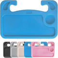 Steering Wheel Tray for Laptop & Food Universal Trays Accessories Desk Car Travel Mount Car Food Tray for Eating - Blue