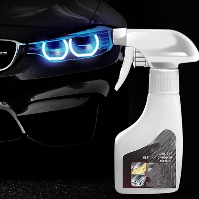 Clari-Seal Headlight Restoration Spray, 2026 Headlight Haze Remover, Headlight Refurbishing Kit Cleaner and Restoration, Mult