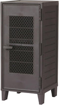 Tenma Locker-Shaped Storage Box with Mesh Doors That Can Be Assembled, Fitzpeg Cabinet, Mesh, Retro, Cute, Vertical Storage, 