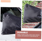 FAVOMOTO 10pcs Car Mirror Covers Frost Rain Protector for Rearview Mirrors Easy to Install Lightweight Vehicles