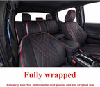 EKR Custom Fit Tacoma Front Car Seat Covers for Select Toyota Tacoma 2016 2017 2018 2019 2020 2021 2022 2023 Double Cab/Acces