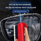 Automotive Oil Film Cleaning Brush, Oil Repellent Film For Car Windows (1pcs+120ml)