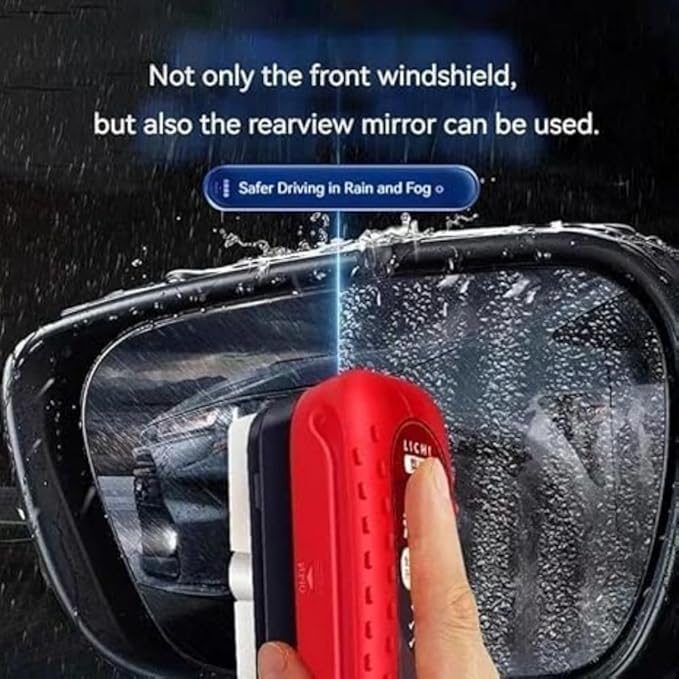Automotive Oil Film Cleaning Brush, Oil Repellent Film For Car Windows (1pcs+120ml)