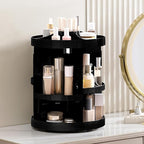 HBlife Extra Large 360 Rotating Makeup Organizer Adjustable Carousel Large Capacity Revolving Perfume Organizer Skincare Orga