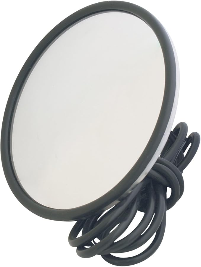 Grand General 33081 Stainless Steel 8" Convex Blind Spot Mirror with "L" Bracket