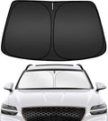 ARISMOTOR Windshield Sun Shade for Genesis GV70 2022-2025 2026, Custom Fit Foldable Front Window Sunshade Sun Visor Protector, Block UV Rays Keep Your Car Cooler