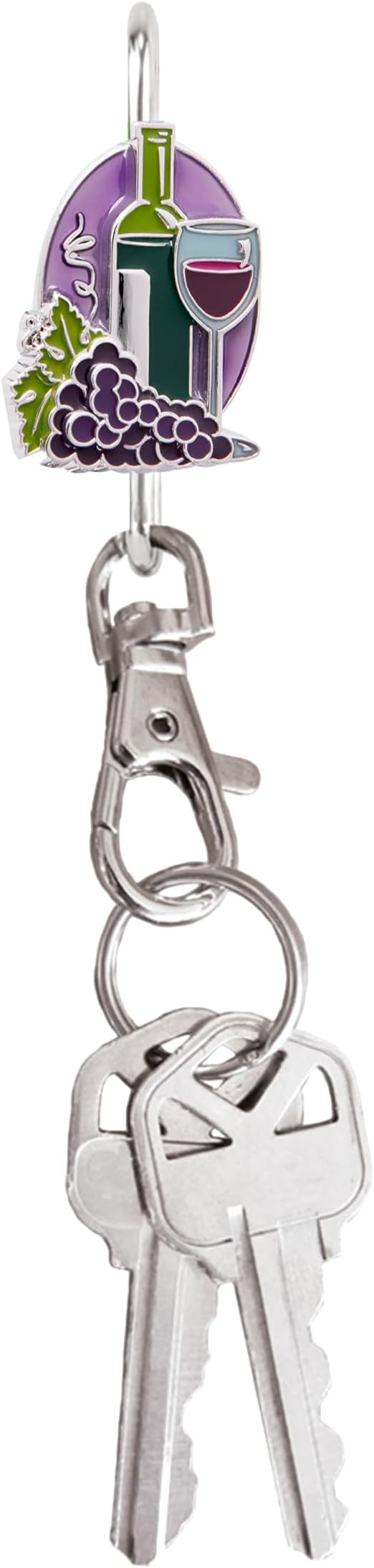 Women’s Bag Charm Key Finder, Car Keychain Hook, Cute Purse Organizer & Tote Bag Accessories, Gifts for Mom - Slim Pickings