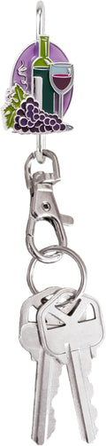 Women’s Bag Charm Key Finder, Car Keychain Hook, Cute Purse Organizer & Tote Bag Accessories, Gifts for Mom - Slim Pickings