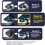 Fitcamx 4K Dash Cam Suitable for RAM 1500 (Model B) 2019-2024 Rebel Big Horn Laramie Tradesman TRX Classic, OEM Look, 2160P U