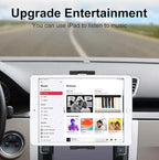 GDZN CD Slot Tablet Holder for Car, [Protect the CD Slot] Ultra Sturdy CD Player Tablet Mount, 360° Adjustable Clip for iPad Pro 12.9 11 Air Mini, Galaxy Z Fold Series, Tabs, iPhone, More 4-13" Device