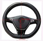 Mayco Bell Flat Bottom Steering Wheel Cover Anti-Slip,Safety,Soft,Breathable,Durable,Full Surround,Comfortable Grip Microfibe