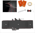MEWANT DIY Stitching Steering Wheel Cover Wrap for Tesla Model 3 Highland 2023-2025/Model Y 2025 Highland for Tesla Model 3/Model Y Accessories