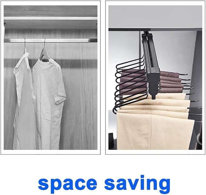 JYDQM Closet Hanging Clothes Rod, Laundry Room Wardrobe Clothes Rail Extendable 26-61cm,Telescopic Clothes Hanger Metal Slidi