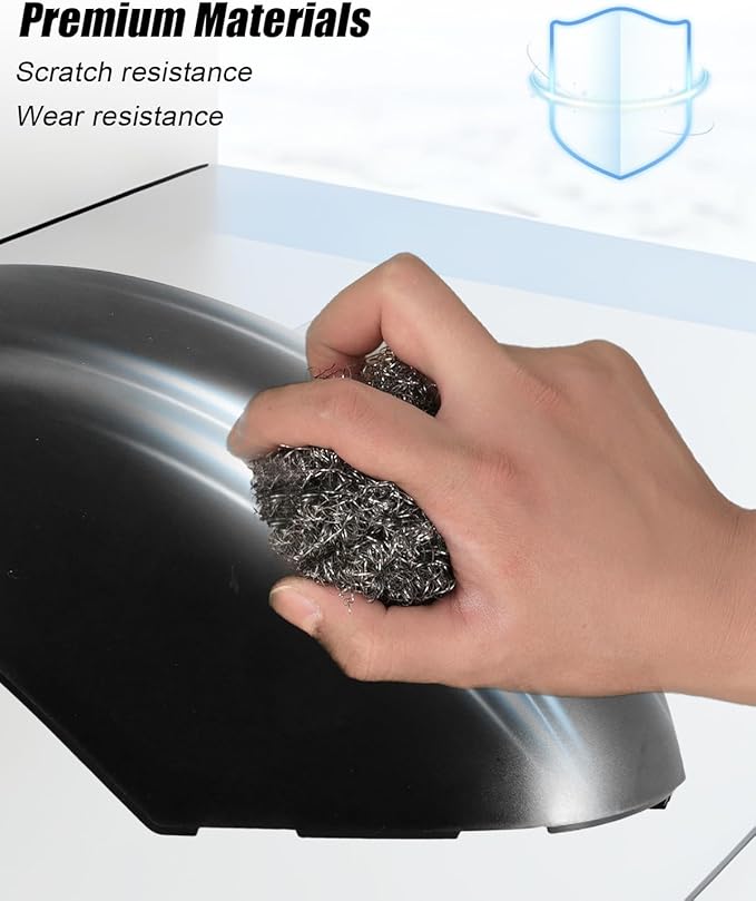 Lower Rearview Mirror Cover Fit for Honda Civic 11th 2022 2023 2024 2025 without Turn Signal, Left Driver Side Mirror Bottom Cover Cap Replace 76255-T20-A01