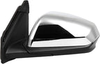 FINDAUTO Side View Mirror Compatible with 2018-2021 For Chevy For Equinox Left Driver Side W/TURN SIGNAL, W/BLIND SPOT DETECT