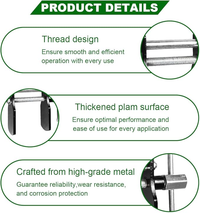 Brake Caliper Compression Tool, Disc Brake Pad Installation Spreader, Heavy Caliper Piston Spreader Tool, Universal Disassemb